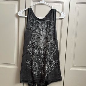Rhinestone tank top